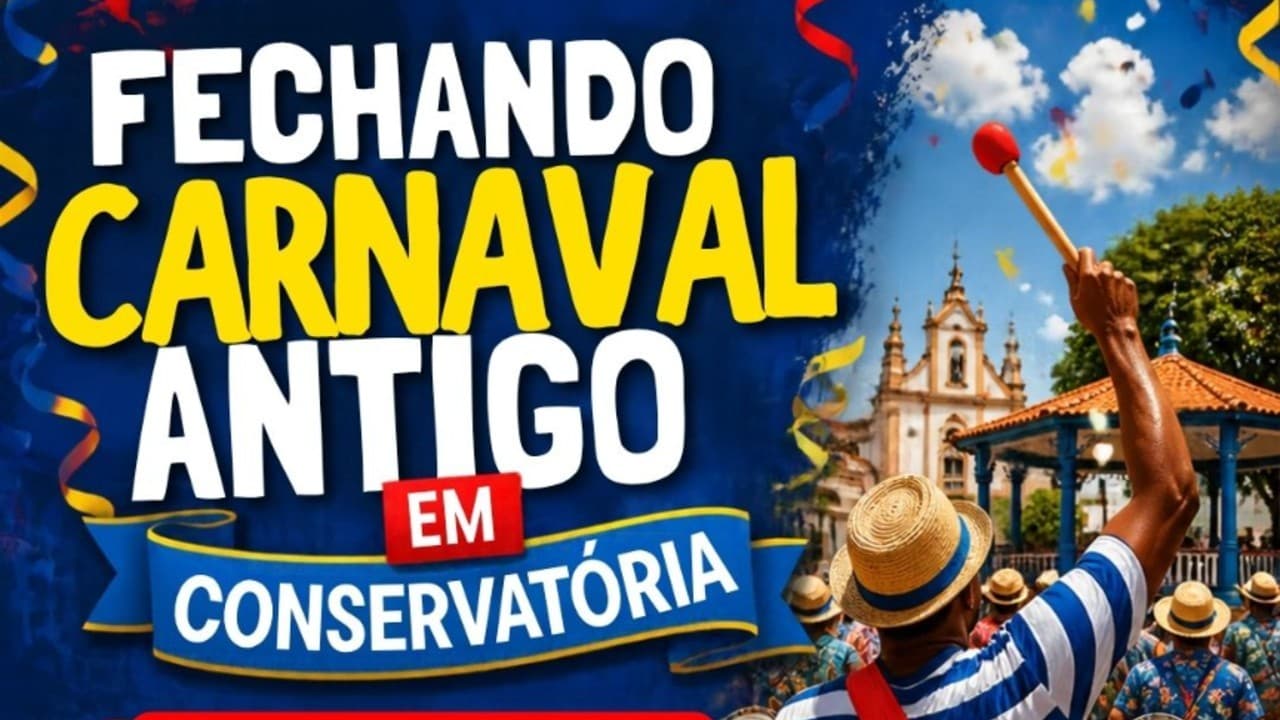 Programação Grande programação para o fechamento do Carnaval Antigo