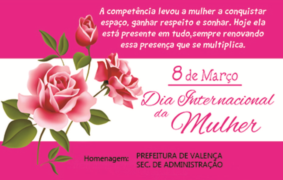 08 de março: Dia Internacional da Mulher - Instituto Todos os Cantos